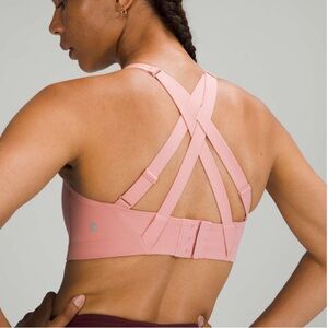 Lululemon Energy Bra *High Support Pink Puff Size 32DD